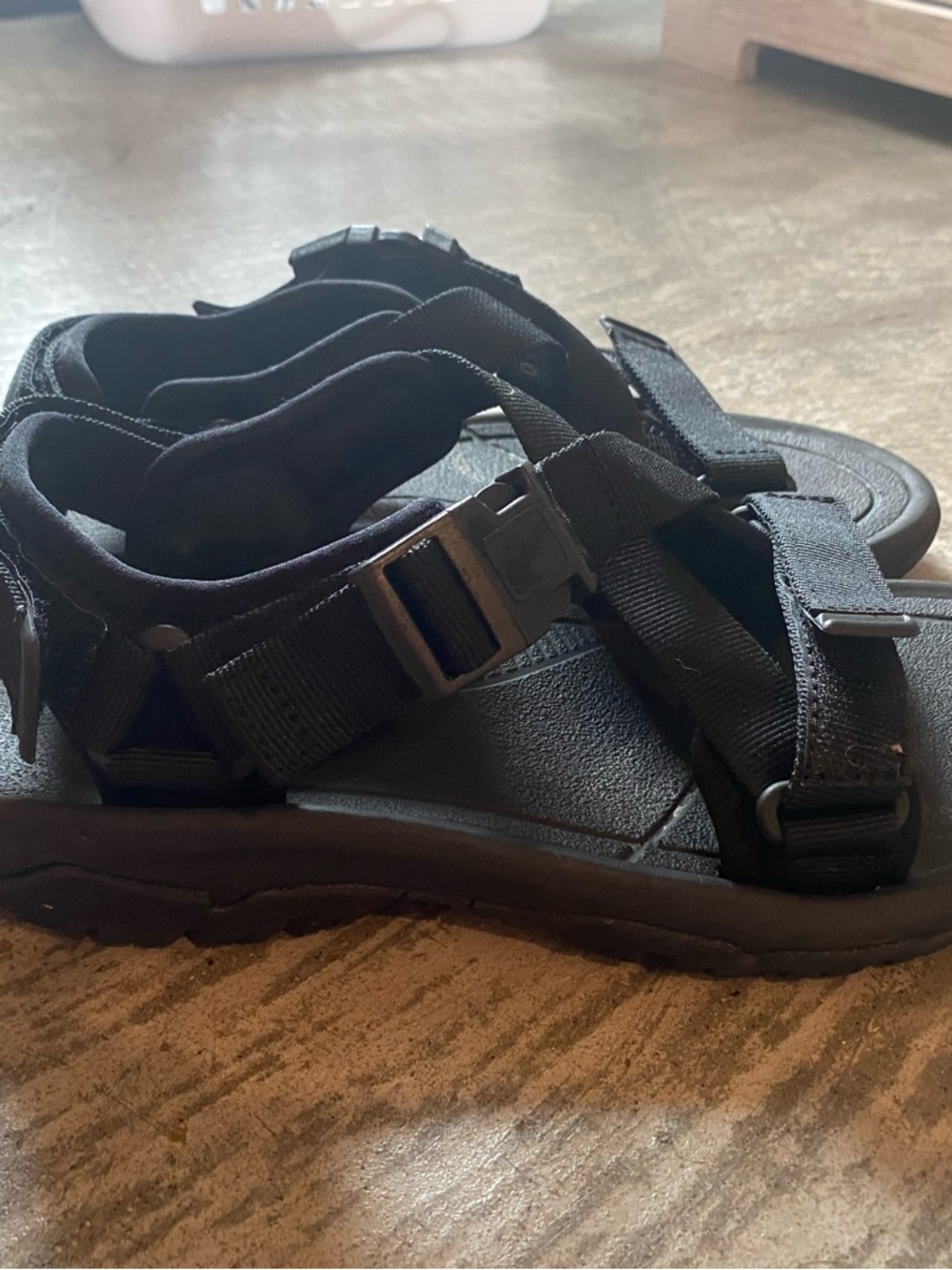 Teva Women’s Hurricane Verge Sandals Black 8 EUC - Picture 3 of 4